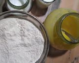 A picture of step 1 of Rumali Roti.