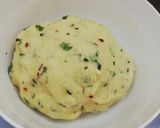 A picture of step 5 of Golden potato semolina fingers.