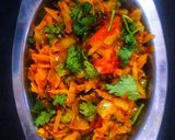 पत्ता गोभी मटर की सब्जी(Patta gobhi matar ki recipe in hindi) रेसिपी चरण 12 फोटो