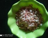 A picture of step 2 of Peanut Salad.