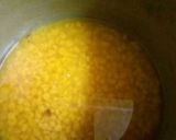 A picture of step 7 of Dal palak.