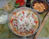 Foto langkah ke 5 dari resep Chicken Sausage Pizza 🍕🍕.