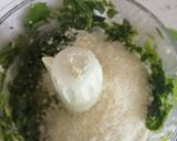 A picture of step 2 of Pasta with pesto Genovese.