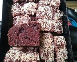 Foto langkah ke 4 dari resep Choco-banana chesee brownies.