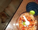 Foto del paso 1 de la receta: Tortilla de zapallito 🧅🌶