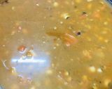 A picture of step 4 of Black eyed beans/pea soup.