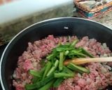 Foto del paso 2 de la receta: Carne picada con verduras y un poco de arroz hervido