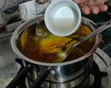 A picture of step 3 of Chickpea Sheera.