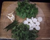 A picture of step 1 of Green chutney.