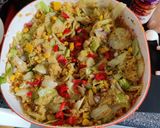 A picture of step 5 of Spicy chicken salad with couscous.