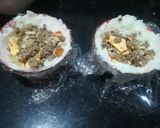 Foto del paso 4 de la receta: Bombas de papa rellenas de carne a la pizza