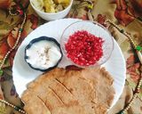 A picture of step 9 of Navratri vrat paratha 😋 Rajgira paratha.