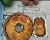 Foto langkah ke 5 dari resep Pumpkin Milk Bun / Roti Sobek Susu Labu Kuning 🎃.