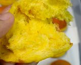 Foto langkah ke 25 dari resep Bomboloni Labu Kuning (Donat bomboloni Labu Kuning).