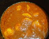 A picture of step 5 of Aloo anda salan.
