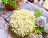 Foto langkah ke 9 dari resep Bolu Pandan Keju Kukus.