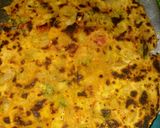 A picture of step 4 of Aloo pyaz Ka paratha.