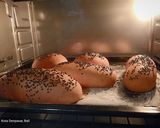 Foto langkah ke 4 dari resep Cherry Blossom wheat Burger Bun 🌸 (Eggless)all in.