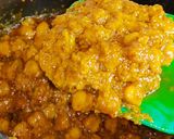 A picture of step 6 of Chana Masala Curry.