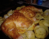 Foto del paso 4 de la receta: Pollo con miel y mostaza al horno