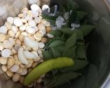 A picture of step 1 of Roasted Gram Dry Chutney.