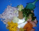 A picture of step 2 of Nargasi kofty.