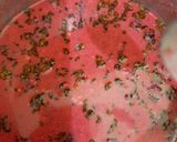 A picture of step 4 of Chukandar ka Raita.