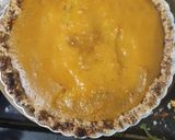 A picture of step 8 of Vegan Pumpkin pie.