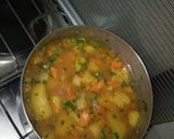 A picture of step 3 of Bananas #my style#Author Marathani#4weekchallenge.