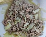 รูปขั้นตอนการทำที่ 2 ของ Japanese Beef bowl ข้าวหน้าเนื้อ