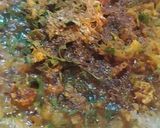 A picture of step 4 of Kibbeh ✨️.