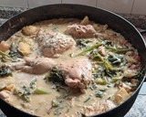 Foto del paso 8 de la receta: Cazuela de pollo y espinaca al disco
