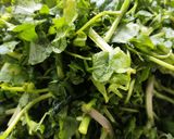 A picture of step 9 of Watercress and Soya Seeds ki Sabji.