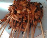 Foto langkah ke 5 dari resep Sate Jamur Tiram.