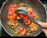 A picture of step 7 of Tangy garlic dal.