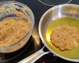 A picture of step 3 of Chapli kabab.