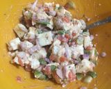 A picture of step 4 of Paneer Toast.