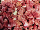Patatas con setas frescas y jamón