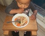 Foto langkah ke 3 dari resep Sup makaroni simple banget.