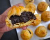 Foto langkah ke 6 dari resep Kue soes fla coklat (hemat telur, pasti ngembang & g pake mixer).