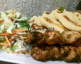 A picture of step 5 of Souvlaki chicken.