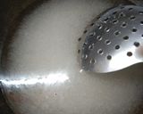 A picture of step 1 of Mawe ki barfi.
