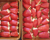 Foto del paso 3 de la receta: Pimientos rellenos de rape y gambas