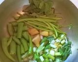 A picture of step 1 of Kothambir vadi (Maharashtrian snack).