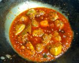 পটল সোয়া কিমা কারি (Potol soya keema curry recipe in Bengali) রেসিপি ধাপ - 7 ছবি