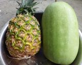 A picture of step 1 of Homemade Winter Melon Pineapple Jam, Winter Melon Pineapple Pastry.