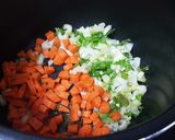 Foto del paso 1 de la receta: Guiso de lentejas vegetariano Express en olla a presión