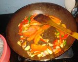 Foto langkah ke 3 dari resep Cumi-cumi kuah pedas.