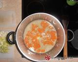 Σούπα-βάλσαμο, με πράσα, καρότα και πατάτες φωτογραφία βήματος 4