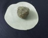 A picture of step 3 of Fried Modak.